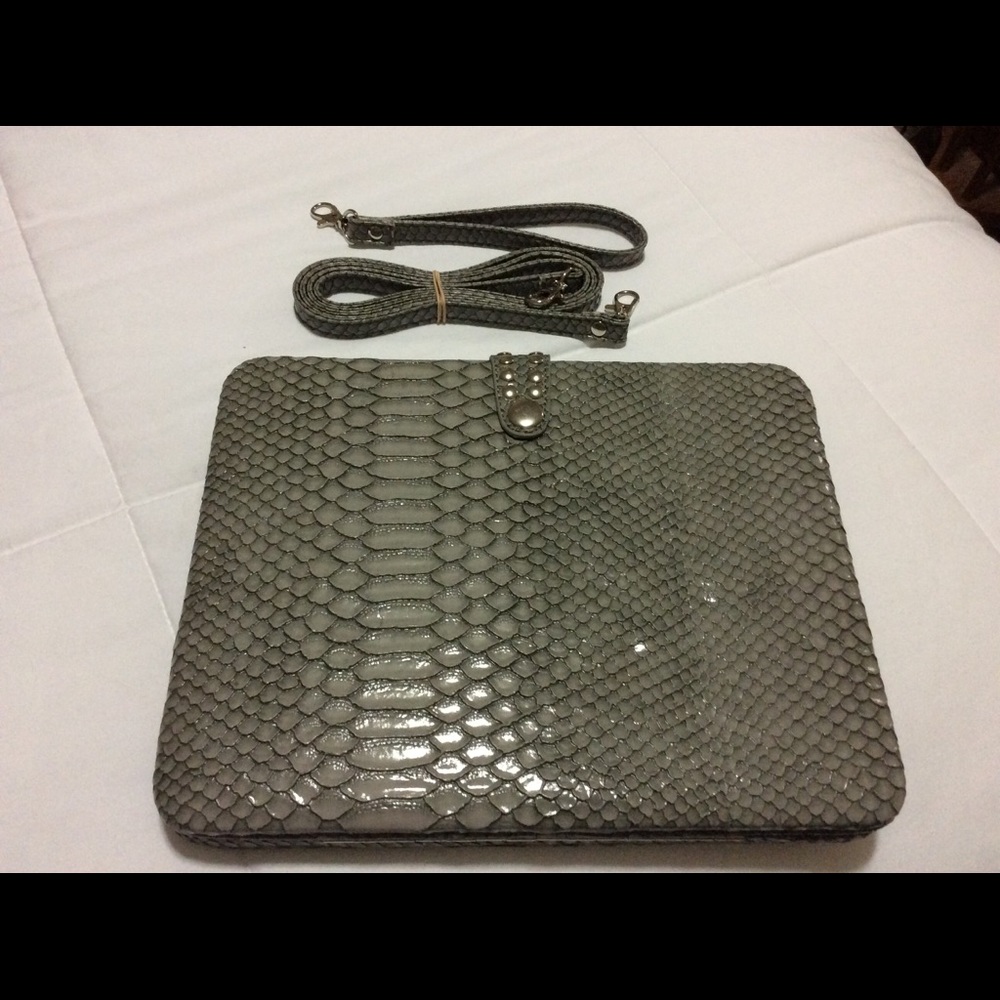 Gray IPad Holder Case